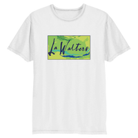 La Walters T-Shirt (Lime on White)