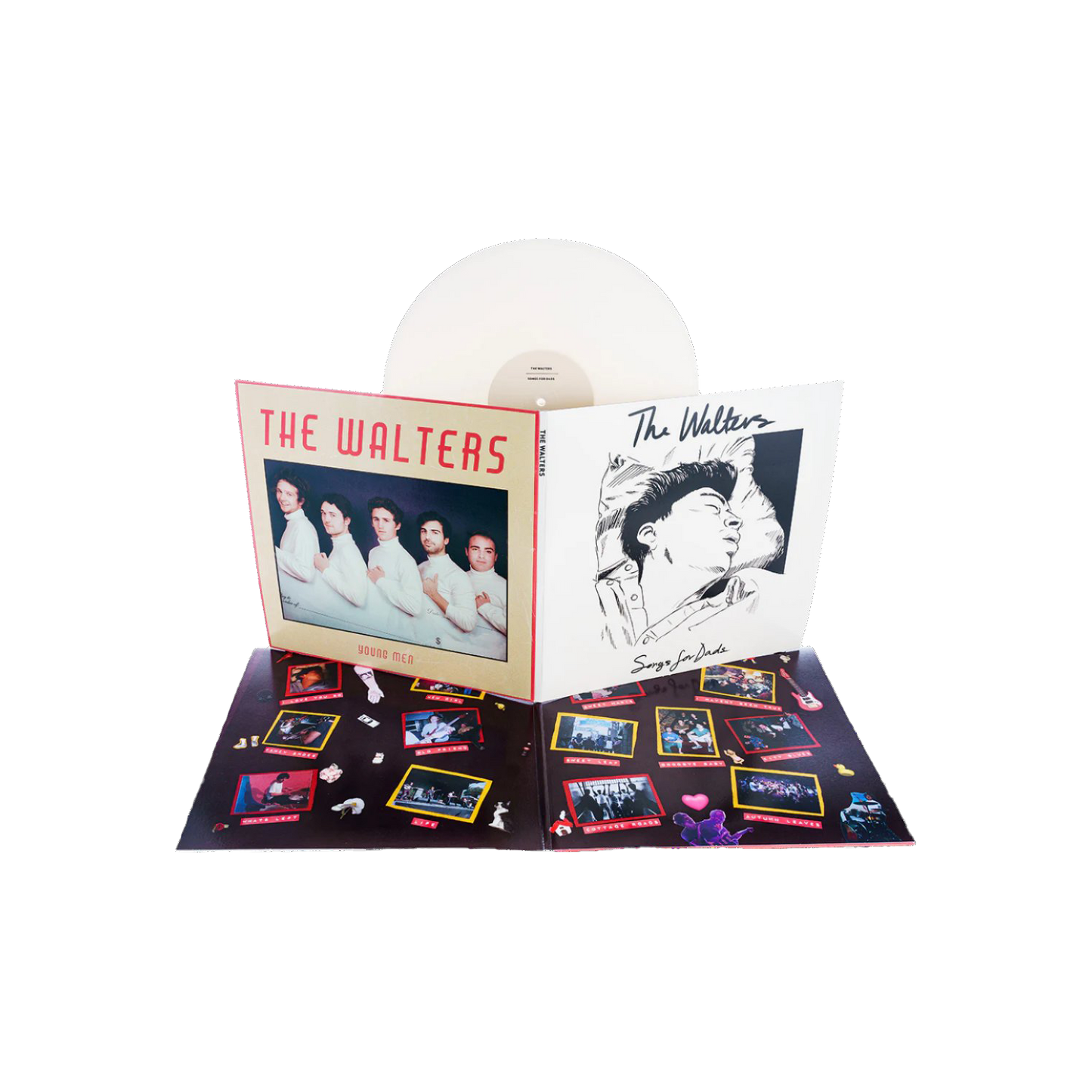 12" VINYL: Songs For Dads + Young Men  [White SPECIAL EDITION]